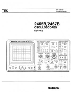 tektronix 2465b manual