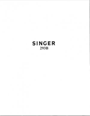 Singer 293B
