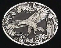 Scroll Eagle Belt Buckle : A2D