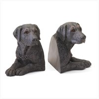 Black Labradors Bookends 36987