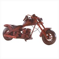 Wood Model Chopper Motorcycle