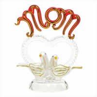 Mom Glass Doves Figurine