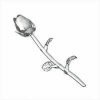 Cut Glass Single Rose