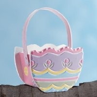 Painted Easter Egg Basket