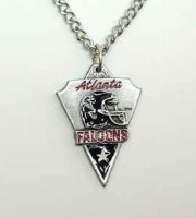 Chain Necklace & Pendant Falcons Atlanta Falcons