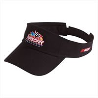 Black Nascar Visor Cap