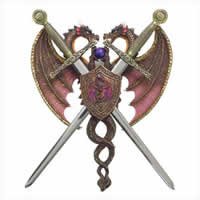Dual Dragon Plaque