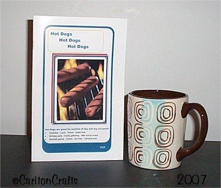 NEW Hot Dog Cookbook