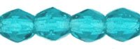 Indicolite/Teal Firepolish 3mm