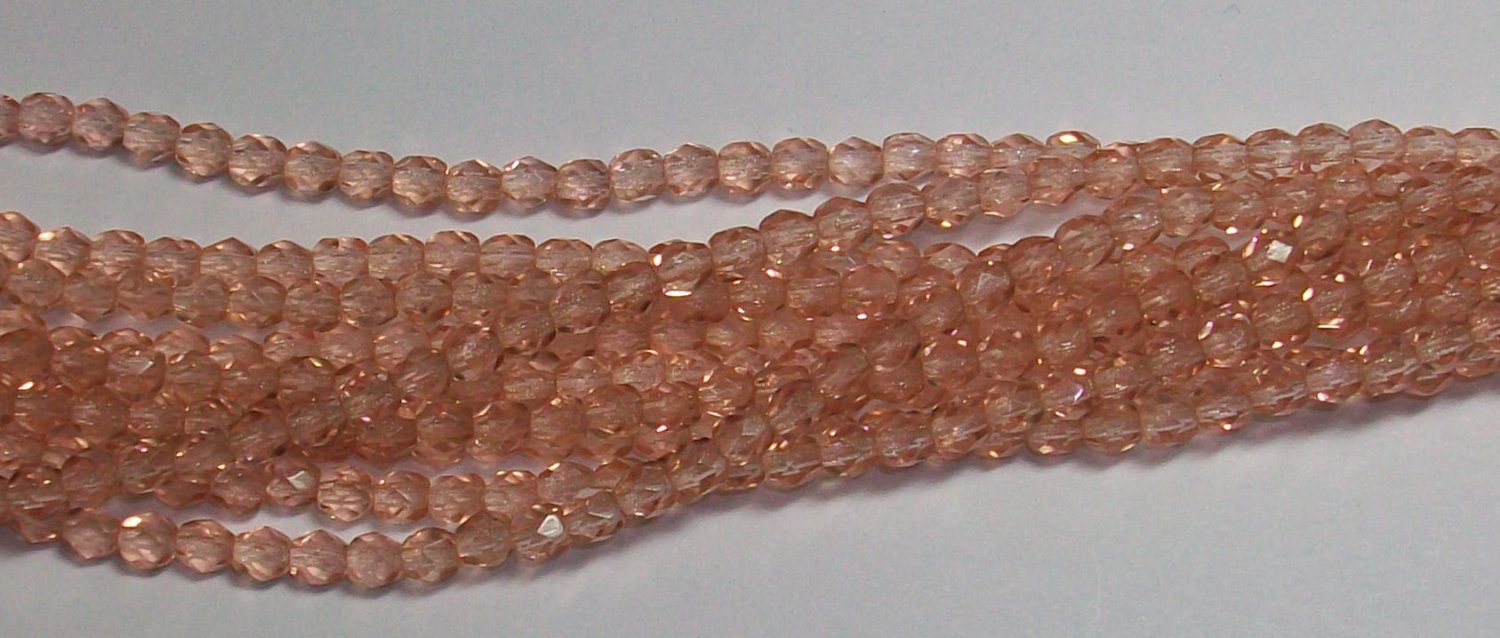 Peach FirePolish 4mm