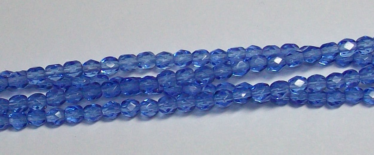 Sapphire Firepolish 4mm