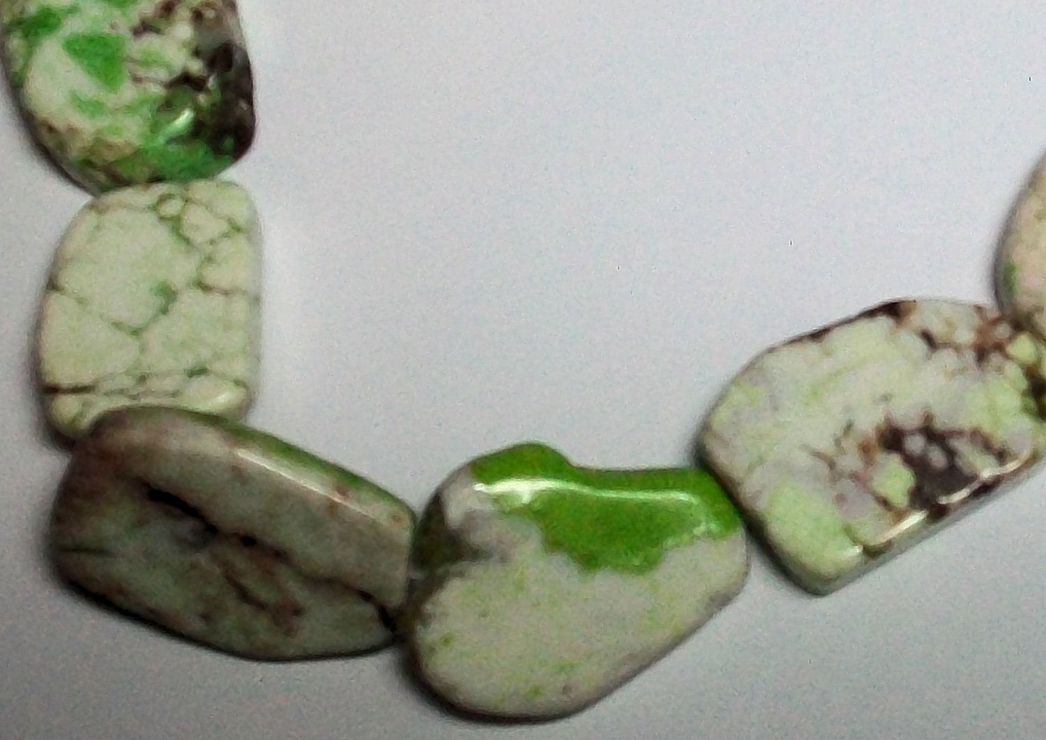 Green Turquoise Stabalized Semi-precious gemstone