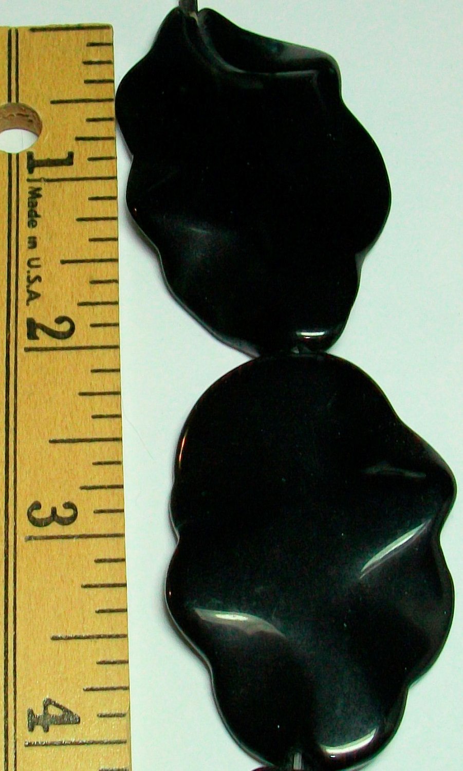 Wavy Black Agate