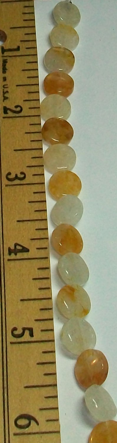 Chinese Citrine Small Flat Rounds