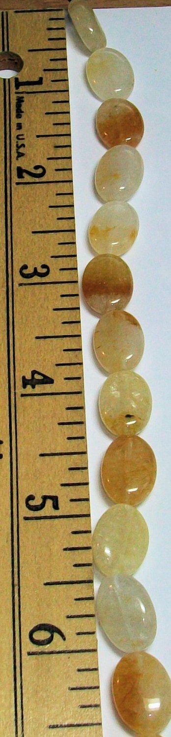 Chinese Citrine Small Oval