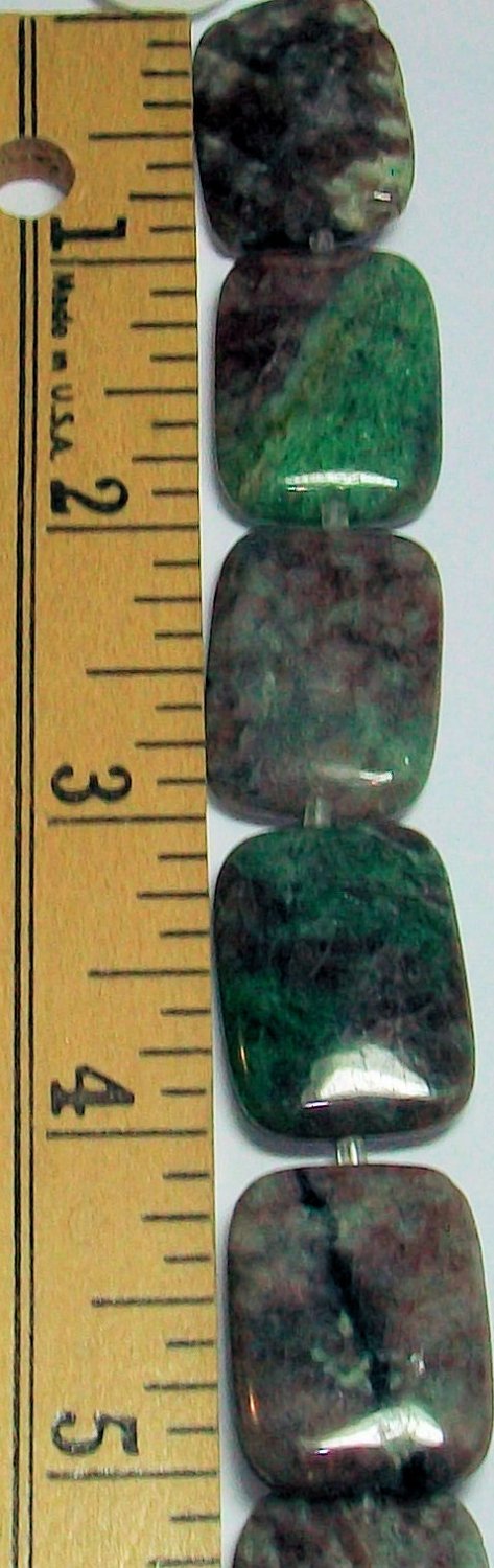 Ruby Zoisite Squares