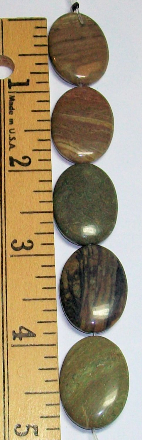 Rain Forest Oval Jasper