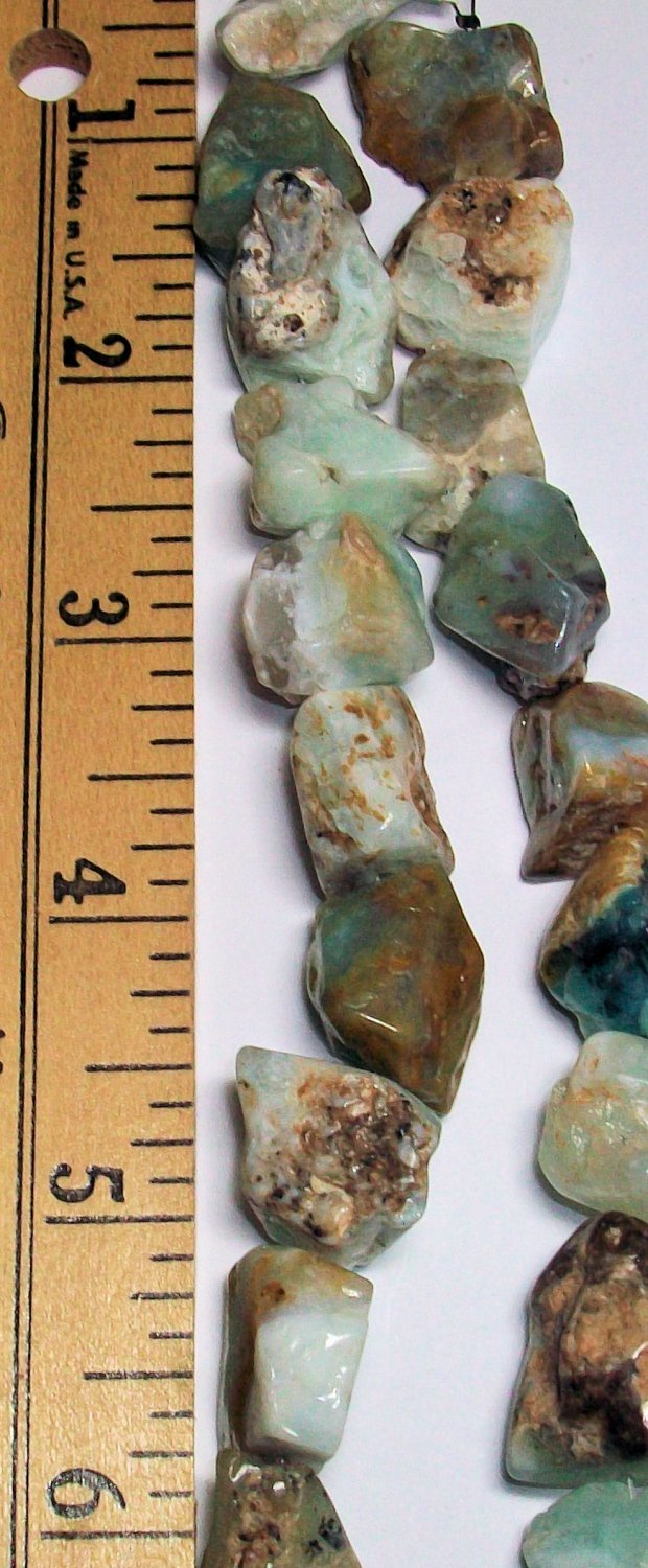 Peruvian Blue Opal Irregular Rough