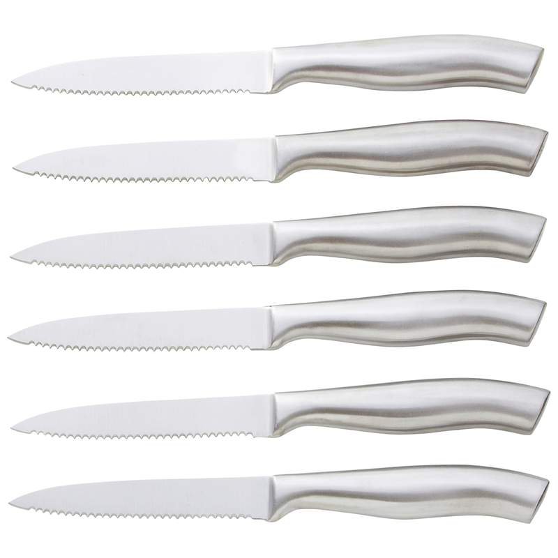 Slitzer Germany 6pc Stainless Steel Steak Knife Set