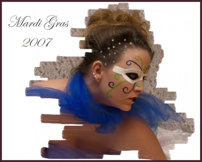 Mardi Gras 2007 16x20