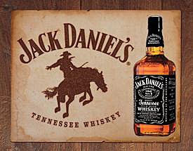 Metal Sign - Jack Daniel's - Bronco