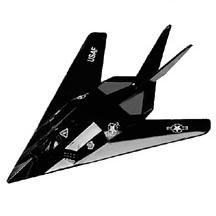 F-117A Stealth Fighter 4.5" Diecast Model