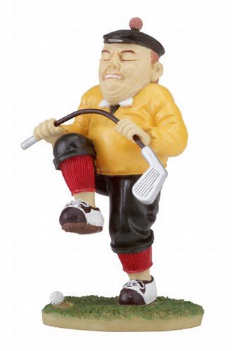 FRUSTRATED GOLFER FIGURINE