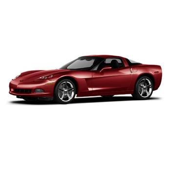 Mattel 2005 Red C6 Coupe 1/12 Corvette