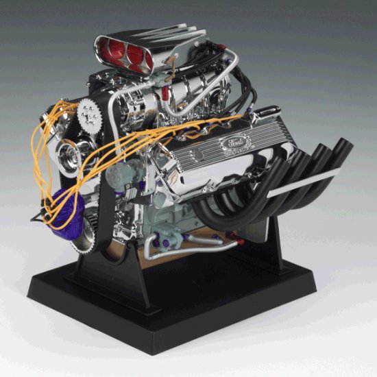 Supercharged 427 Ford Top Fuel Dragster 1/6 Engine by Liberty Classics, Inc.
