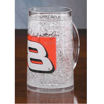 #8 Dale Earnhardt Jr Cracked Ice Gel Frosty Mug BSI Products