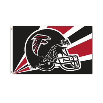Atlanta Falcons NFL Helmet design 3x5 flag BSI Products -94220B