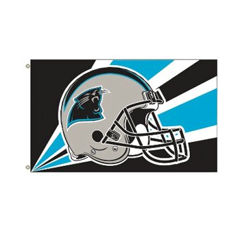 Carolina Panthers NFL Helmet design 3x5 flag BSI Products -94229B