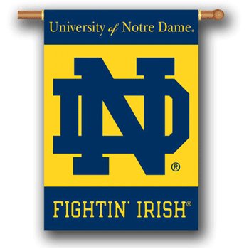 Notre Dame 28x40 Banner -96036