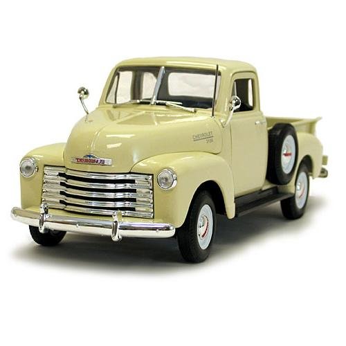 Welly 1953 Chevrolet 3100 Pickup - Cream - 1:18