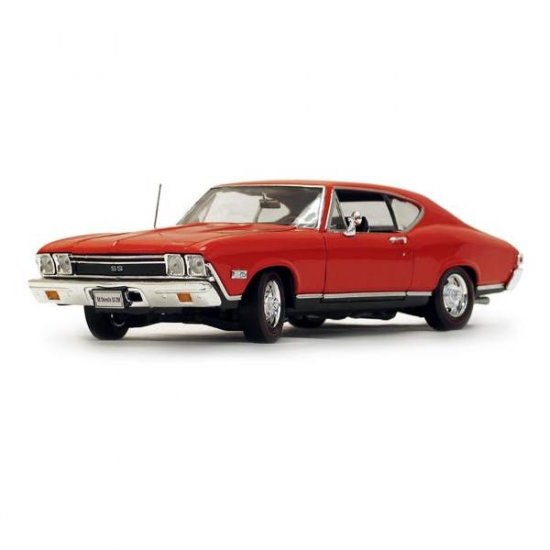 Welly 1968 Chevrolet Chevelle SS396 - Red - 1:18