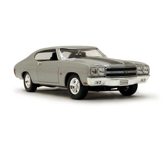 Welly 1970 Chevrolet Chevelle SS454 - Silver - 1:18