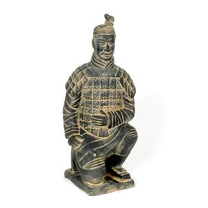 Terra Cotta Archer Statue - 38 Inch (100 cm)