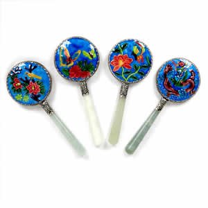 Hand Mirror - Color Enamel - Small
