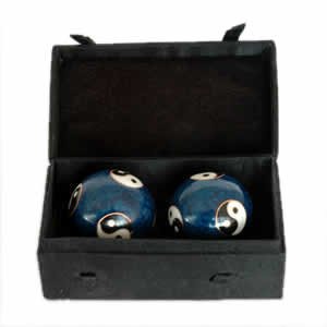 Chinese Health Balls, Cloisonne - Bagua (44mm)
