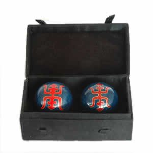 Chinese Health Balls, Cloisonne - Shou (44mm)