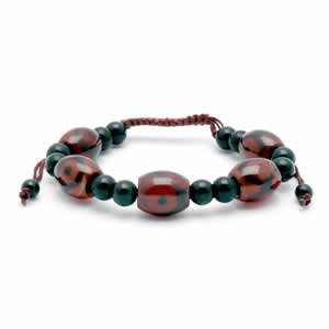 Tibetan Bracelet - dZi Beads - Style 11