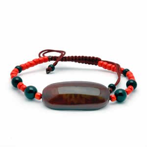 Tibetan Bracelet - dZi Beads - Style 3