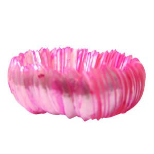 Genuine Shell Bracelet Thick - Pink