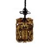 Jadeite Pendent - Square Double Dragon