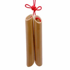 Feng Shui Bamboo Flute Pair