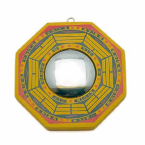 Bagua - 4" Wood - Convex