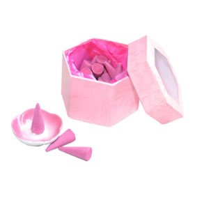 Incense Cones - Jasmine/Pink Window Box