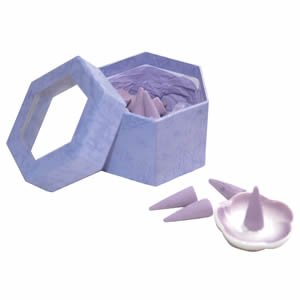 Incense Cones - Lavender/Purple Window Box