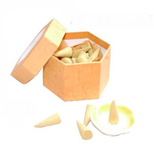 Incense Cones - Sandalwood/Tan Window Box