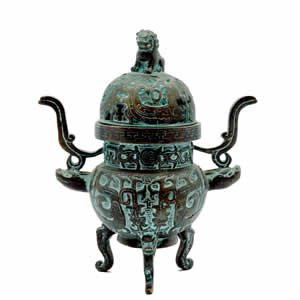 Incense Burner - Ornate Fu Censor